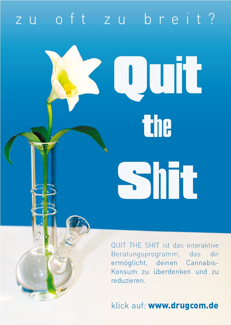 Logo "Quit the Shit"
